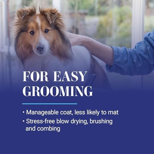 Chris Christensen Ice on Ice Detangling Dog Conditioner, Groom Like a Professional, Dematts, Moisturizes, Creates Long Lasting Silkiness, All Coat Types, Made in USA, 16oz : Pet Supplies - Image 5