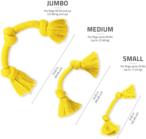 Pet Supplies Playology Rope Toys for Dogs | Tug of War Dog Toy for Aggressive Chewers | Chicken Scented Dog Toys | Jumbo Rope Toy for Interactive Play : - Image 5
