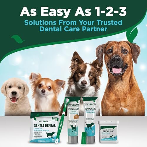Vet’s Best Enzymatic Dog Toothpaste – Vet Formulated Dental Gel for Teeth Cleaning, Fresh Breath, Tartar Control, Plaque Remover & Oral Hygiene for Dogs, 3.5 oz : Pet Dental Care Supplies : Pet Supplies - Image 7