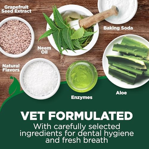 Vet’s Best Enzymatic Dog Toothpaste – Vet Formulated Dental Gel for Teeth Cleaning, Fresh Breath, Tartar Control, Plaque Remover & Oral Hygiene for Dogs, 3.5 oz : Pet Dental Care Supplies : Pet Supplies - Image 6