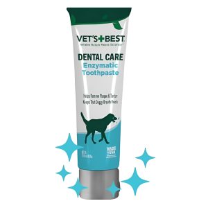 Vet’s Best Enzymatic Dog Toothpaste – Vet Formulated Dental Gel for Teeth Cleaning, Fresh Breath, Tartar Control, Plaque Remover & Oral Hygiene for Dogs, 3.5 oz : Pet Dental Care Supplies : Pet Supplies