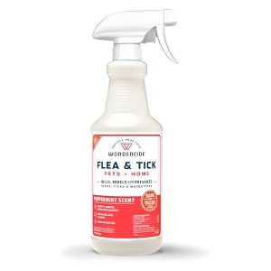 Wondercide - Flea, Tick & Mosquito Spray for Dogs, Cats, and Home - Control, Prevention, Treatment - with Natural Essential Oils - Pet and Family Safe - Peppermint 16 oz : Pet Supplies